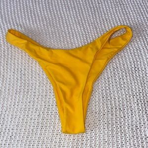 yellow bikini bottoms